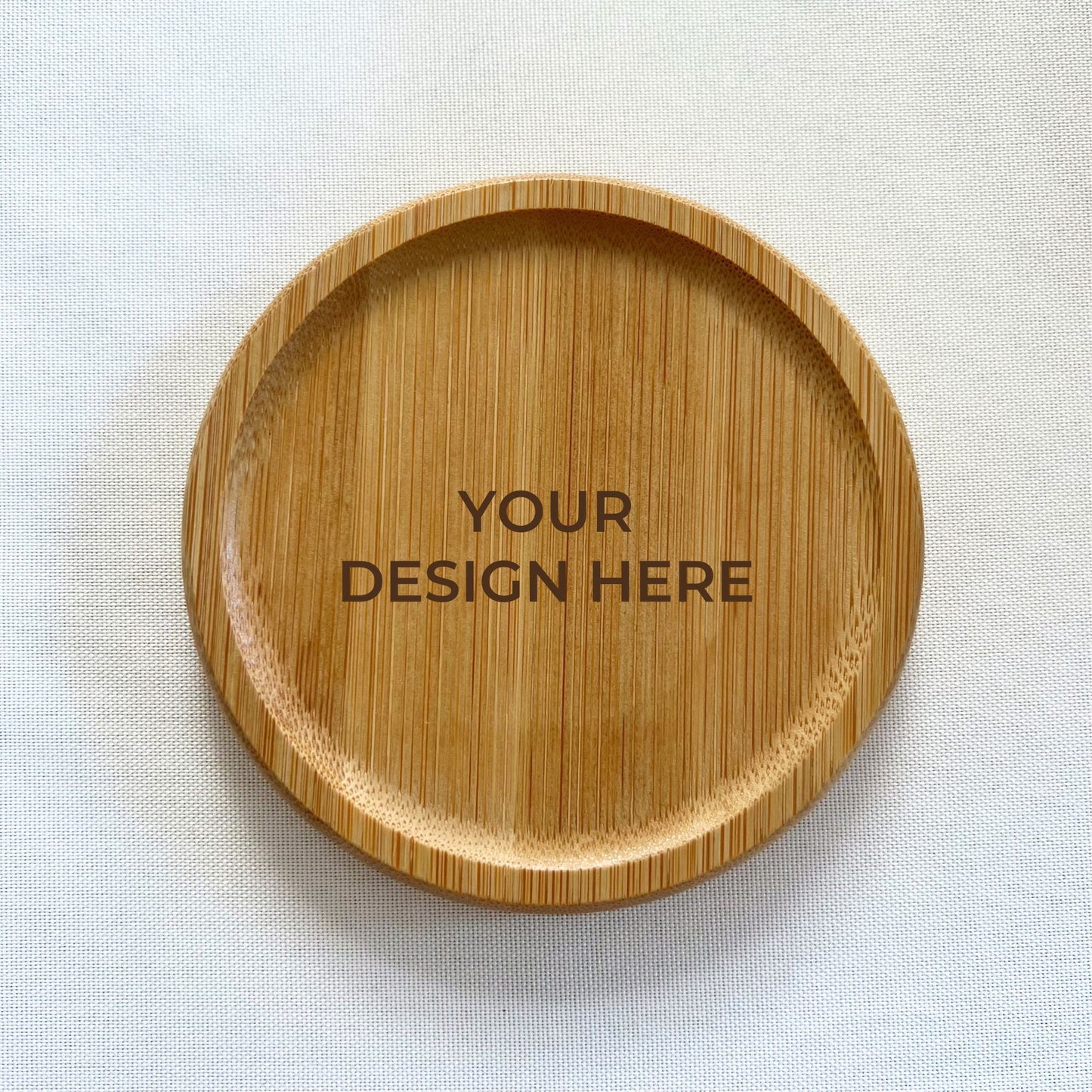Bamboo Coaster - Engraved