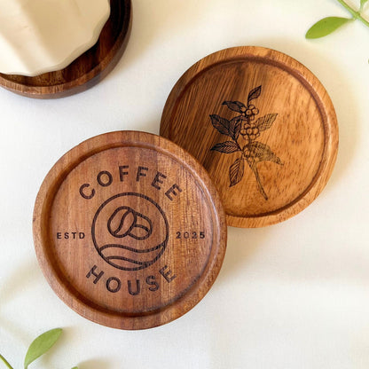 Wood Coaster - Engraved