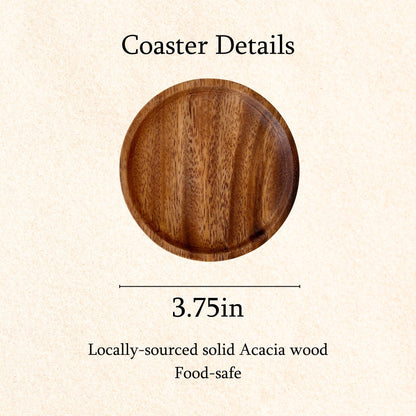 Wood Coaster - Engraved