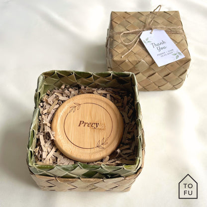 Bamboo Coaster - Logo/Full Engraving