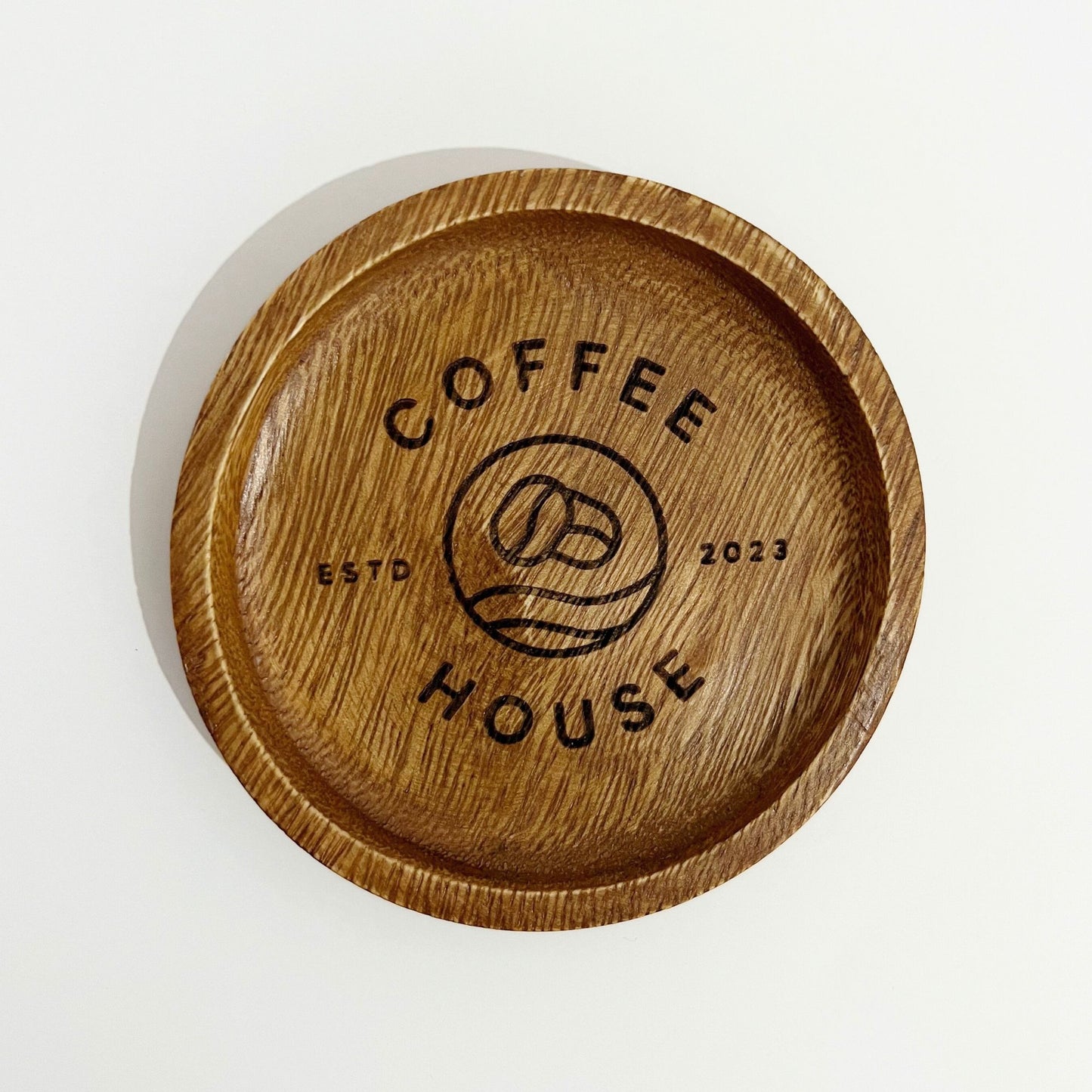 Wood Coaster - Logo/Own Design Engraved