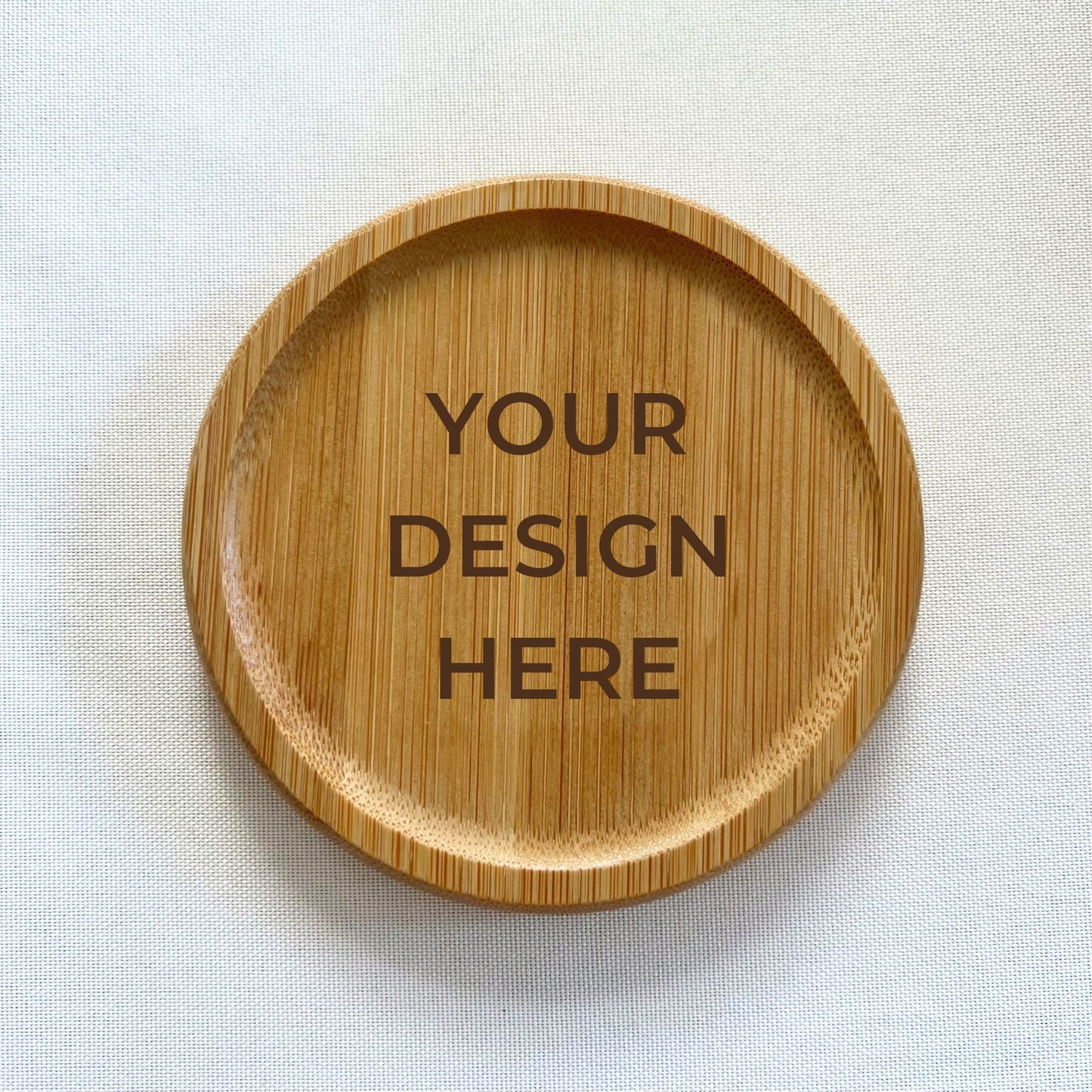 Bamboo Coaster - Engraved