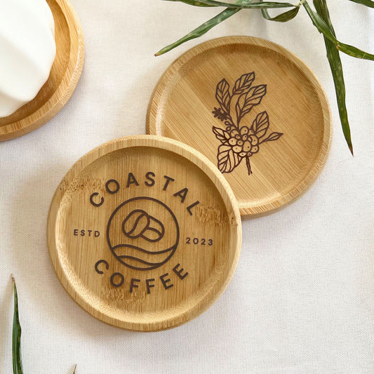 Bamboo Coaster - Engraved