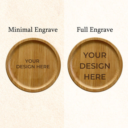 Bamboo Coaster - Engraved